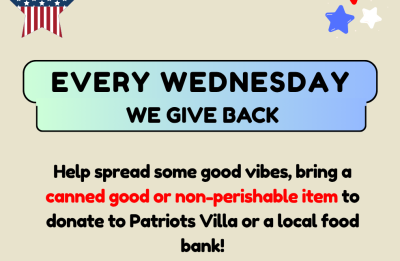Bring in nonperishable/canned good & get $2 off all day play!